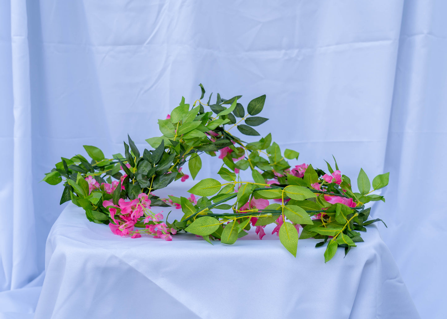 Pink Flower Garland